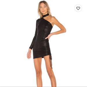 H:ours one sleeve dress